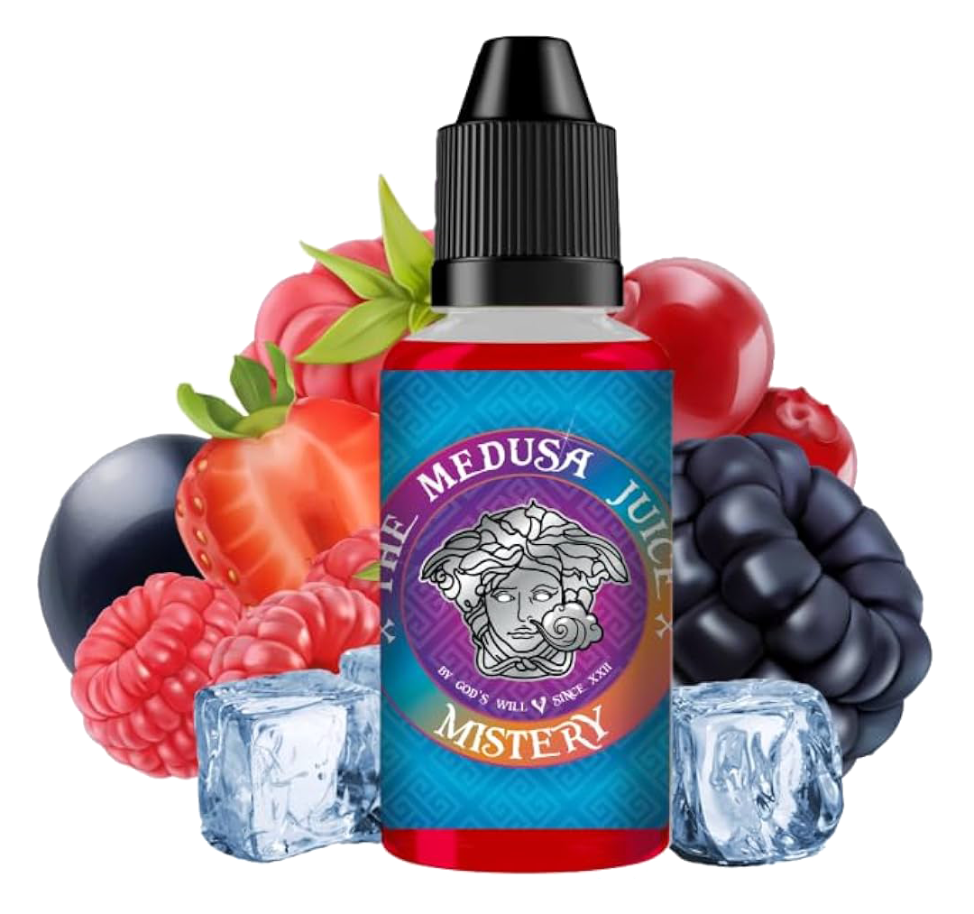 Concentré Mistery 30ml - The Medusa Juice  Arôme concentré  xvape.ma Maroc.