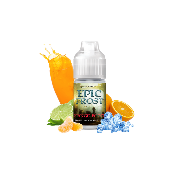 Concentré Orange Blood Epic Frost Fuu - 30 ml  Arôme concentré  xvape.ma Maroc.