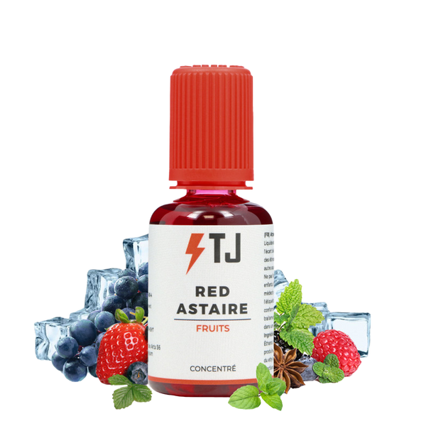 Concentré Red Astaire - T-Juice  Arôme concentré  xvape.ma Maroc.