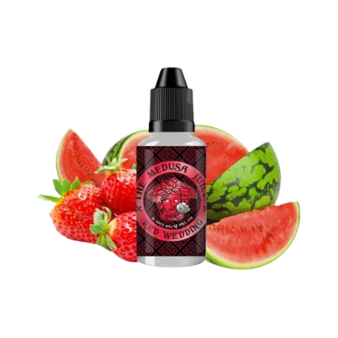 Concentré Red Wedding 30ml - The Medusa Juice  Arôme concentré  xvape.ma Maroc.