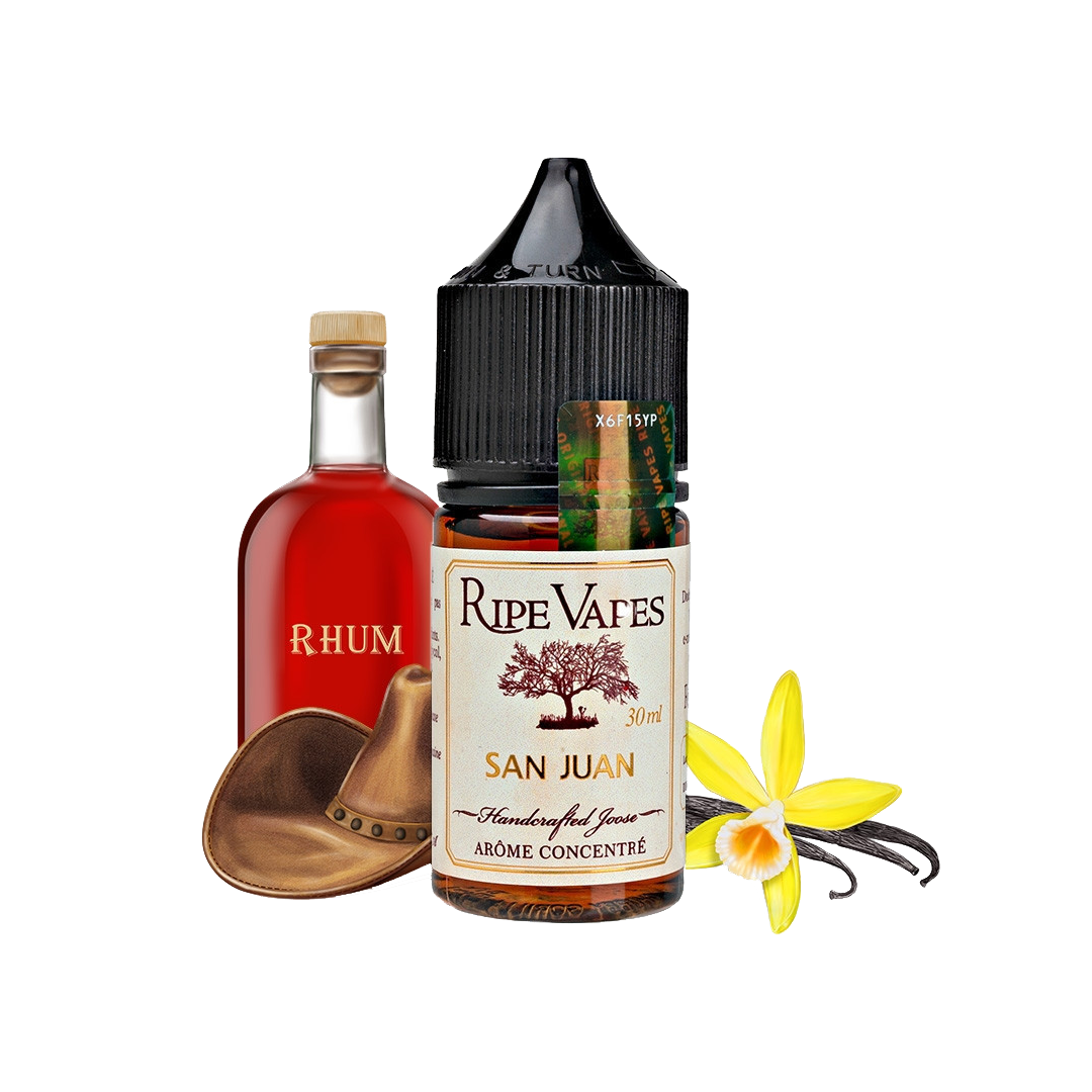 Concentré San Juan Ripe Vapes - 30 ml  Arôme concentré  xvape.ma Maroc.