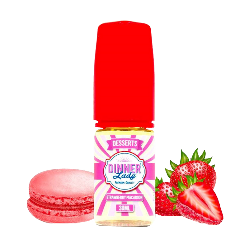 Concentré Strawberry Macaron - Dinner Lady  Arôme concentré  xvape.ma Maroc.