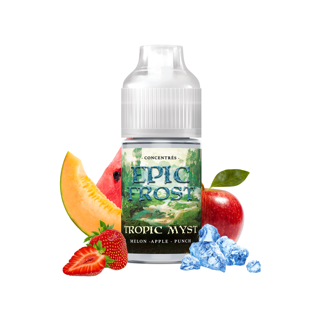 Concentré Tropic Myst Epic Frost Fuu - 30 ml  Arôme concentré  xvape.ma Maroc.