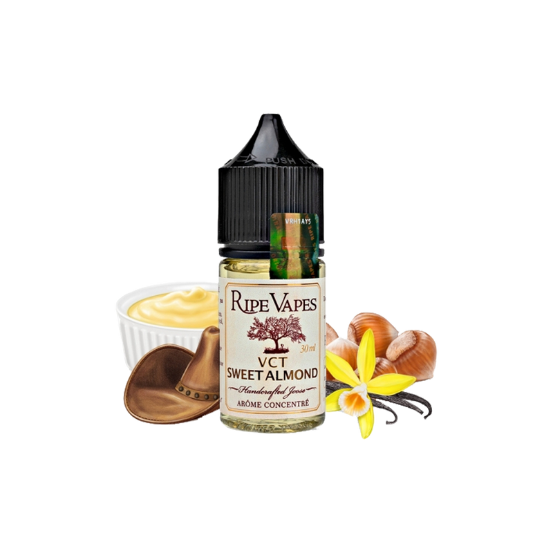 Concentré VCT Sweet Almond Ripe Vapes - 30 ml  Arôme concentré  xvape.ma Maroc.