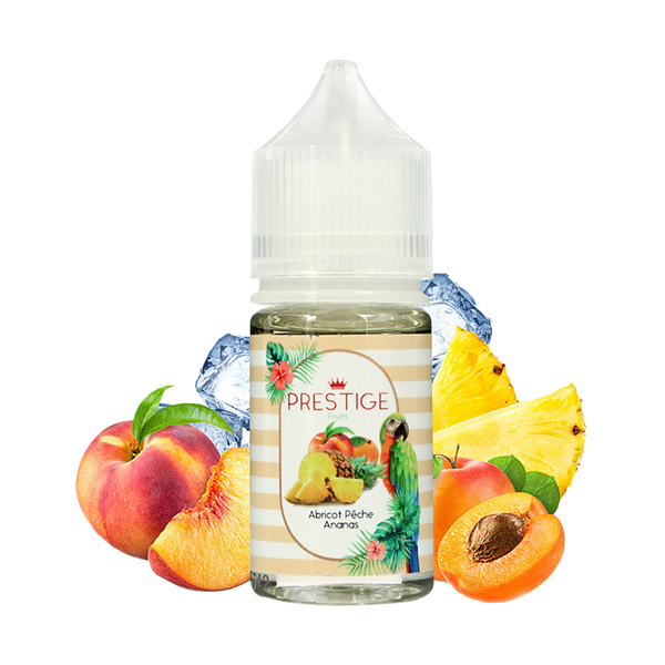 Concentré Abricot Pêche Ananas - Prestige Fruits - 30 ml  Arôme concentré  xvape.ma Maroc.
