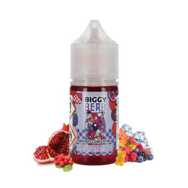Concentré Biggy Bear 30ml - Fruits Rouges Givrés Light Edition  Arôme concentré  xvape.ma Maroc.