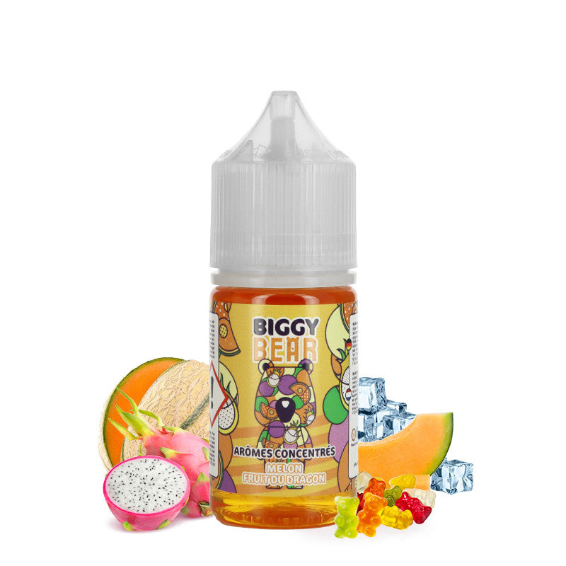 Concentré Biggy Bear 30ml - Melon Fruit Du Dragon  Arôme concentré  xvape.ma Maroc.