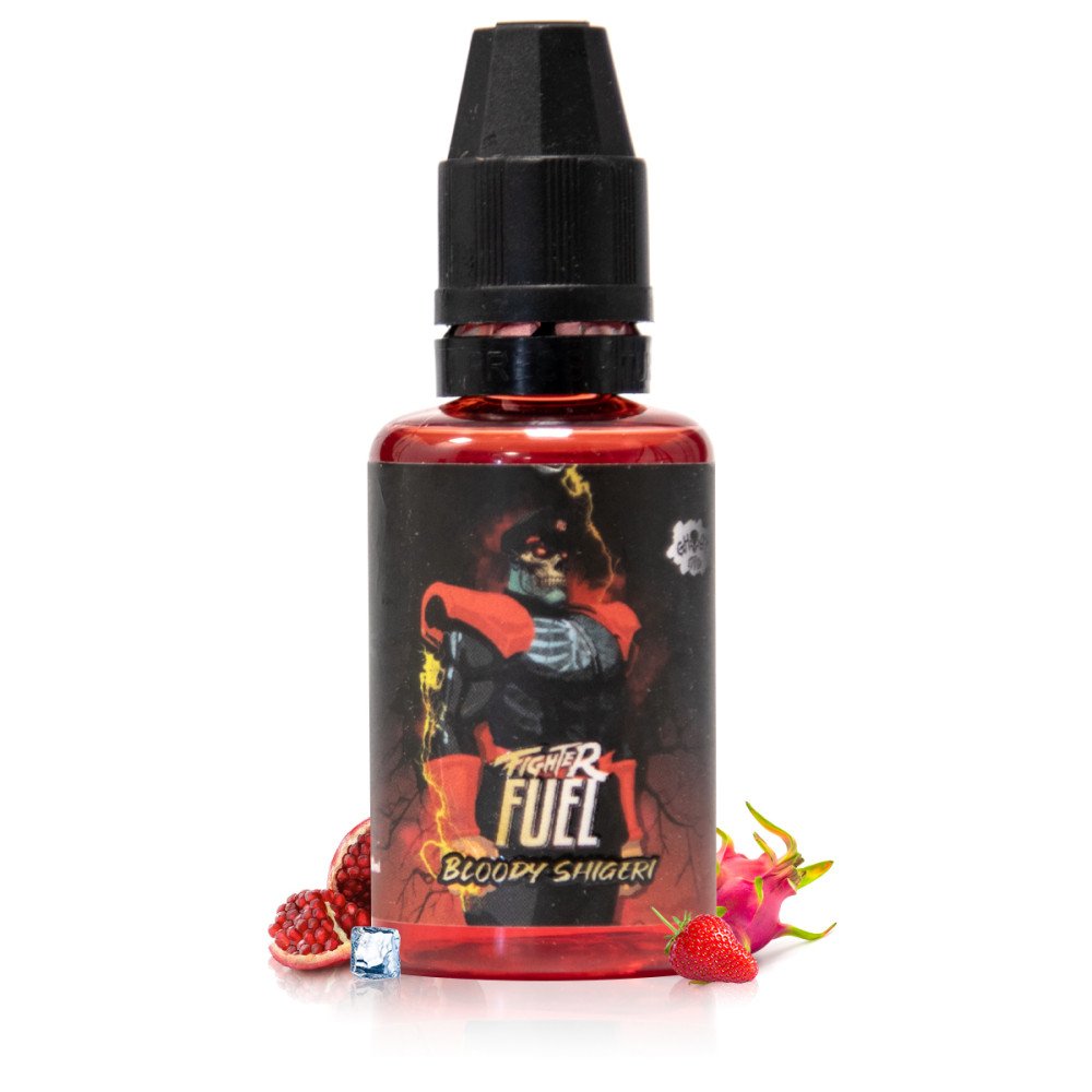 Concentré Bloody Shigeri 30ml - Fighter Fuel  Arôme concentré  xvape.ma Maroc.