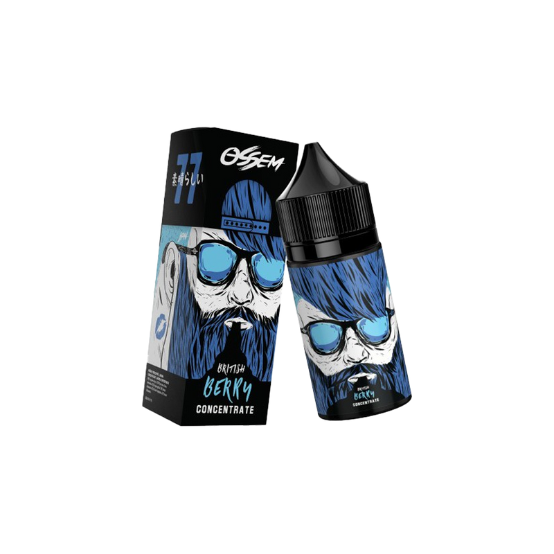 Concentré British Berry Ossem Juice 30ml  Arôme concentré  xvape.ma Maroc.