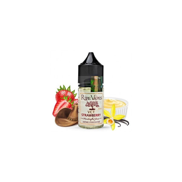 Concentré VCT Strawberry 30 ml - Ripe Vapes  Arôme concentré  xvape.ma Maroc.