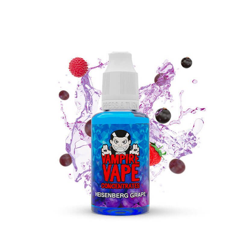 Concentré Vampire Vape 30ml - Heisenberg Grape  Arôme concentré  xvape.ma Maroc.