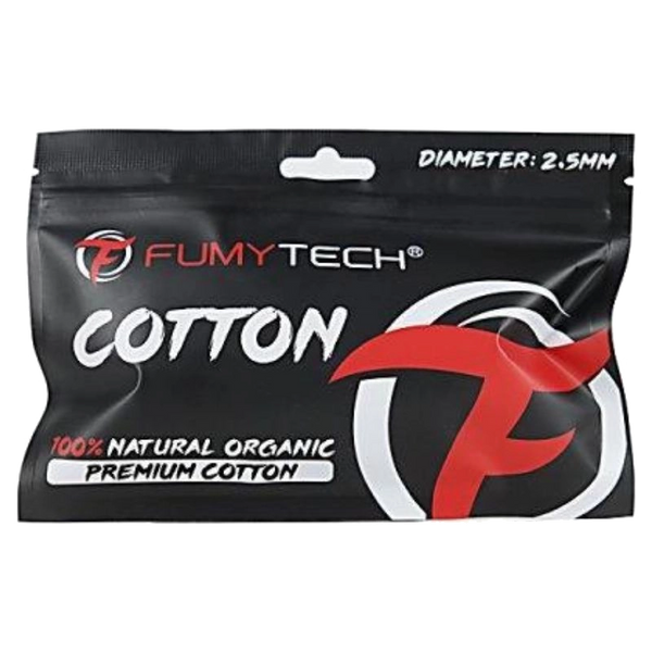 Coton Premium 100% Naturel Organique 2.5mm - Fumytech