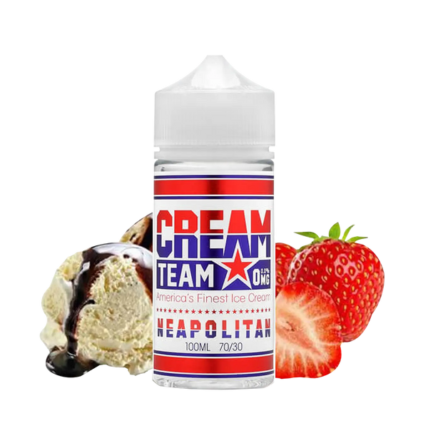 Cream team Neapolitan By Kings Crest 120ml  E-liquide premium  xvape.ma Maroc.