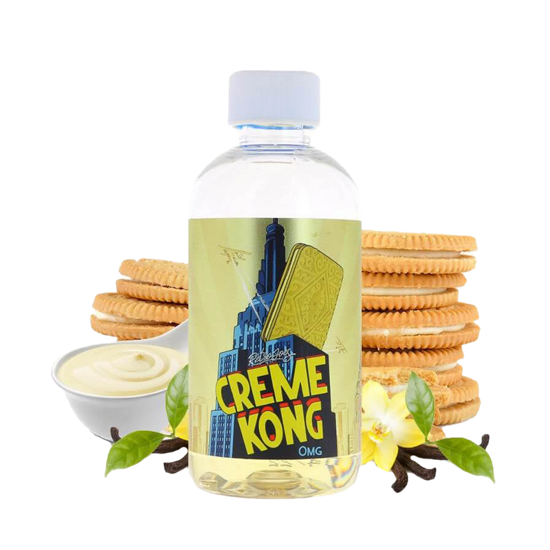 Creme Kong vanille Joe's Juice 200ml  E-liquide premium  xvape.ma Maroc.