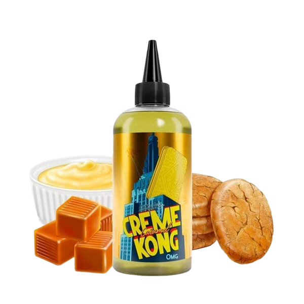 Creme Kong Caramel Joe's Juice 200ml  E-liquide premium  xvape.ma Maroc.