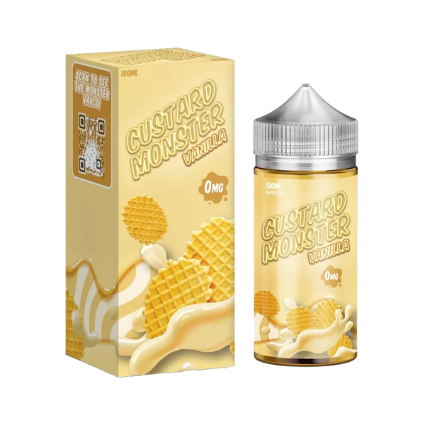 Custard monster vanilla 120ml  E-liquide premium  xvape.ma Maroc.