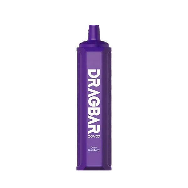 E-cigarette jetable - Drag Bar 8000 puffs - Grape Blackberry 5%
