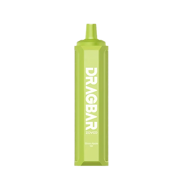 E-cigarette jetable - Drag Bar 8000 puffs - Green Apple Ice 5%