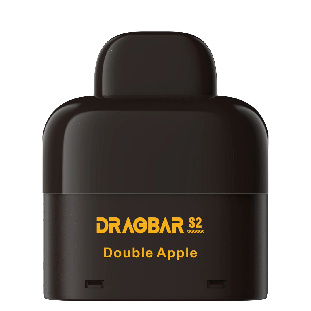 DRAGBAR S2 Pod - Double Apple  Cartouches Pré-Remplies  xvape.ma Maroc.