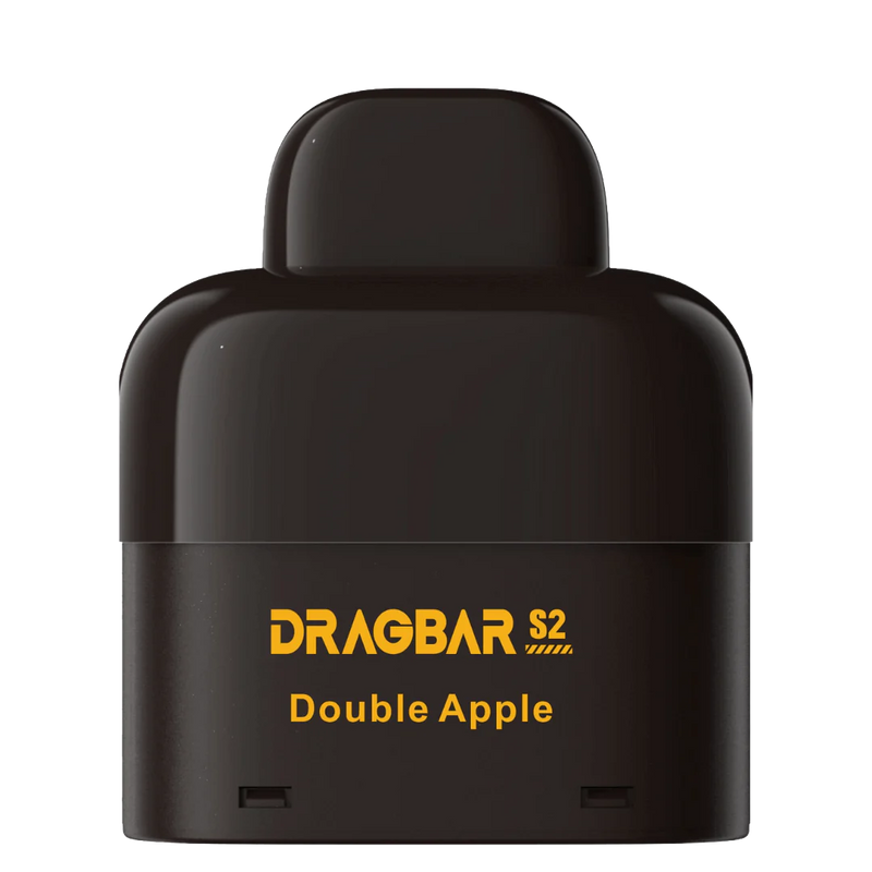 DRAGBAR S2 Pod - Double Apple  Cartouches Pré-Remplies  xvape.ma Maroc.