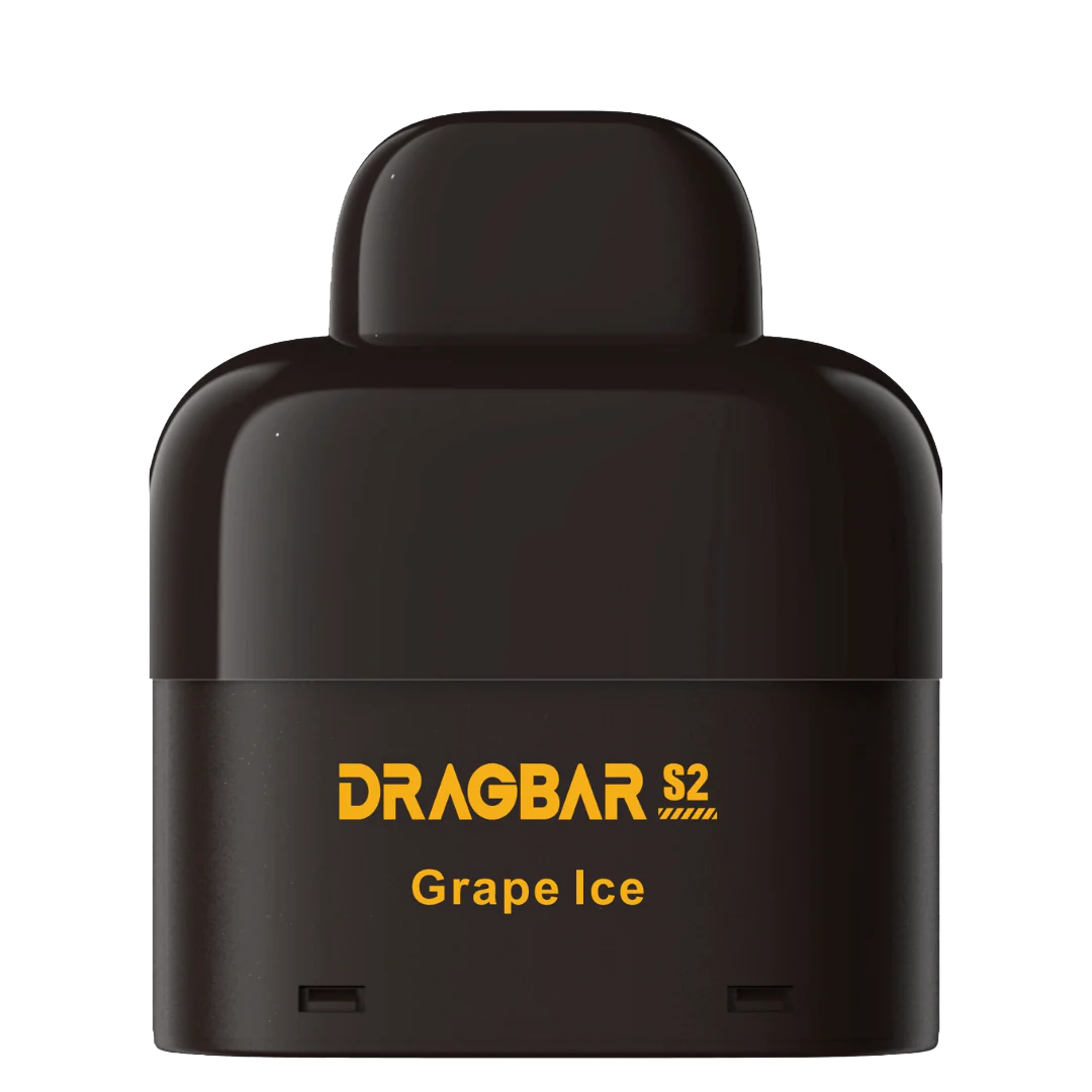 DRAGBAR S2 Pod - Grape Ice  Cartouches Pré-Remplies  xvape.ma Maroc.