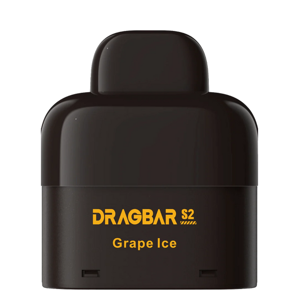 DRAGBAR S2 Pod - Grape Ice  Cartouches Pré-Remplies  xvape.ma Maroc.