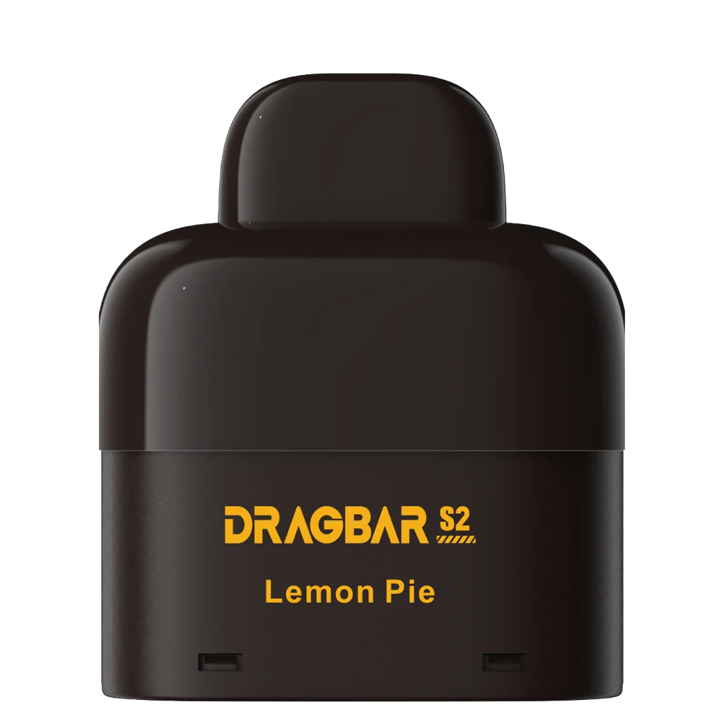 DRAGBAR S2 Pod - Lemon Pie  Cartouches Pré-Remplies  xvape.ma Maroc.