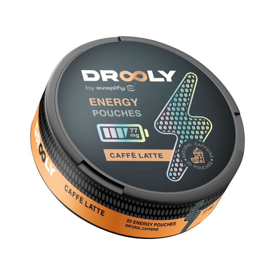 DROOLY Caffeine - Caffe Latte - 77mg