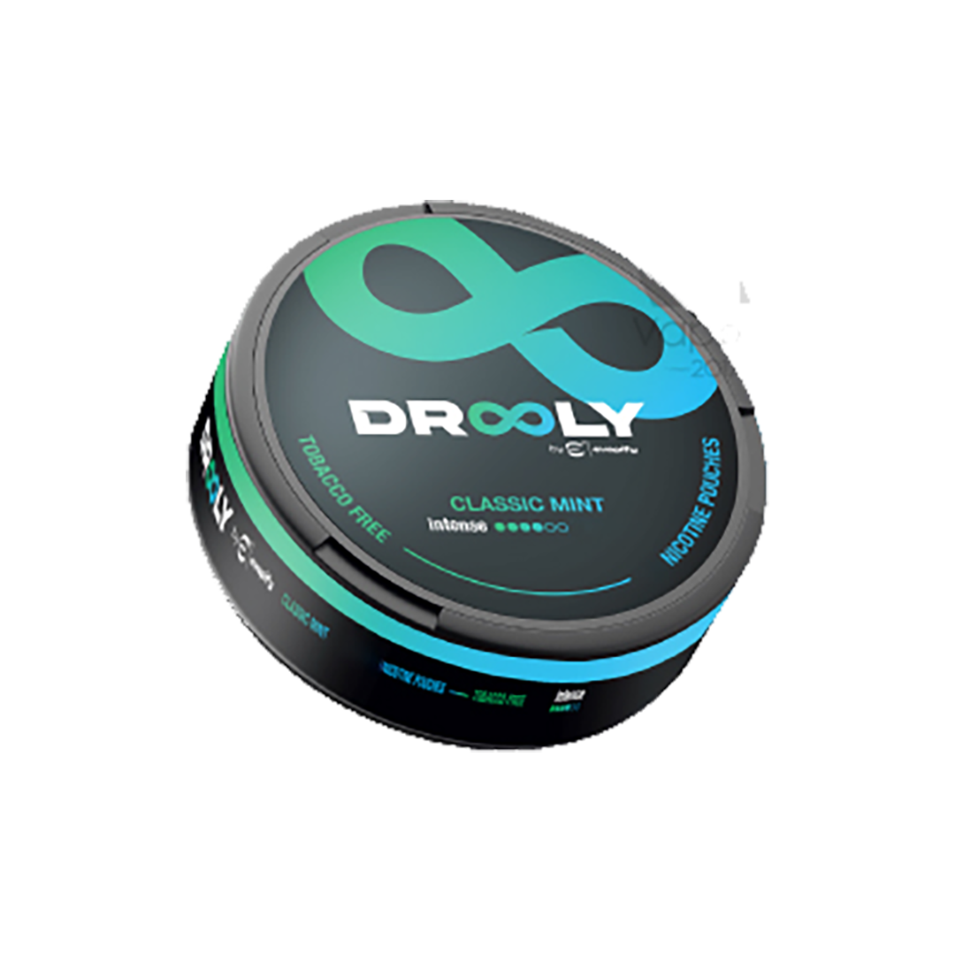 DROOLY  Nicotine Pouches - Classic Mint - 50mg