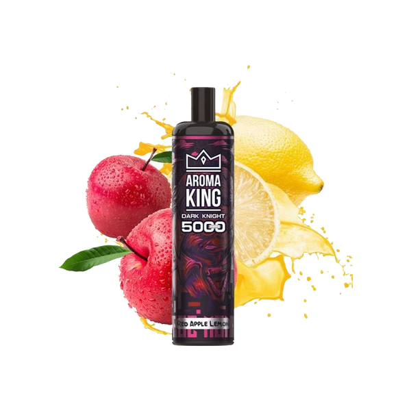 Dark Knight 5000 Puffs Red Apple Lemon 0mg - Aroma King  Jetable  xvape.ma Maroc.