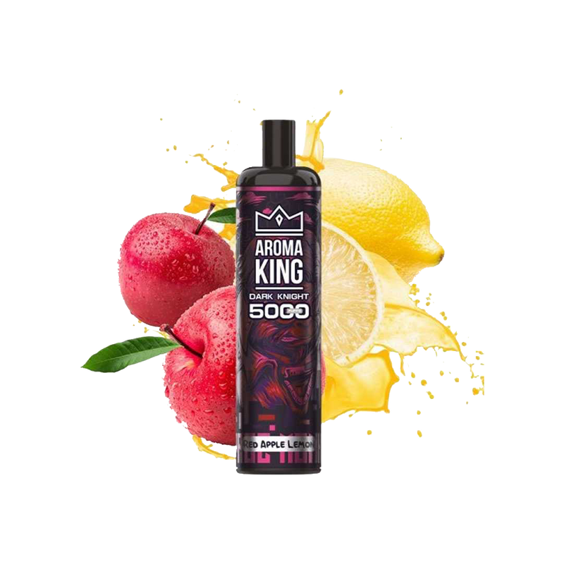 Dark Knight 5000 Puffs Red Apple Lemon 0mg - Aroma King