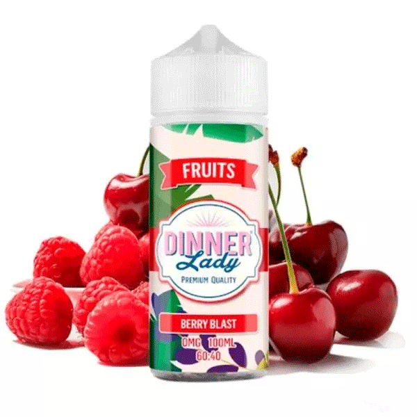 Dinner Lady - Berry Blast - 120ml  E-liquide premium  xvape.ma Maroc.
