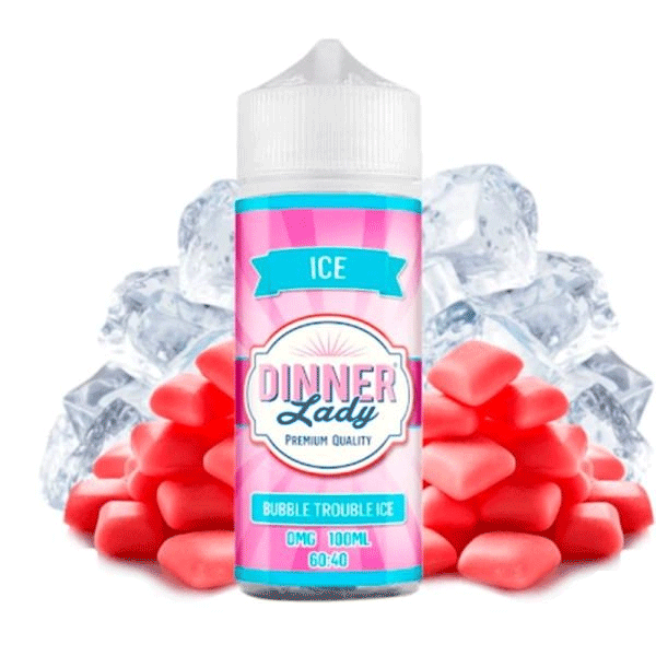 Dinner Lady - Bubble Trouble Ice - 120ml  E-liquide premium  xvape.ma Maroc.