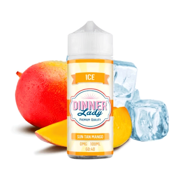 Dinner Lady - Mangue Miel Ice - 120ml  E-liquide premium  xvape.ma Maroc.