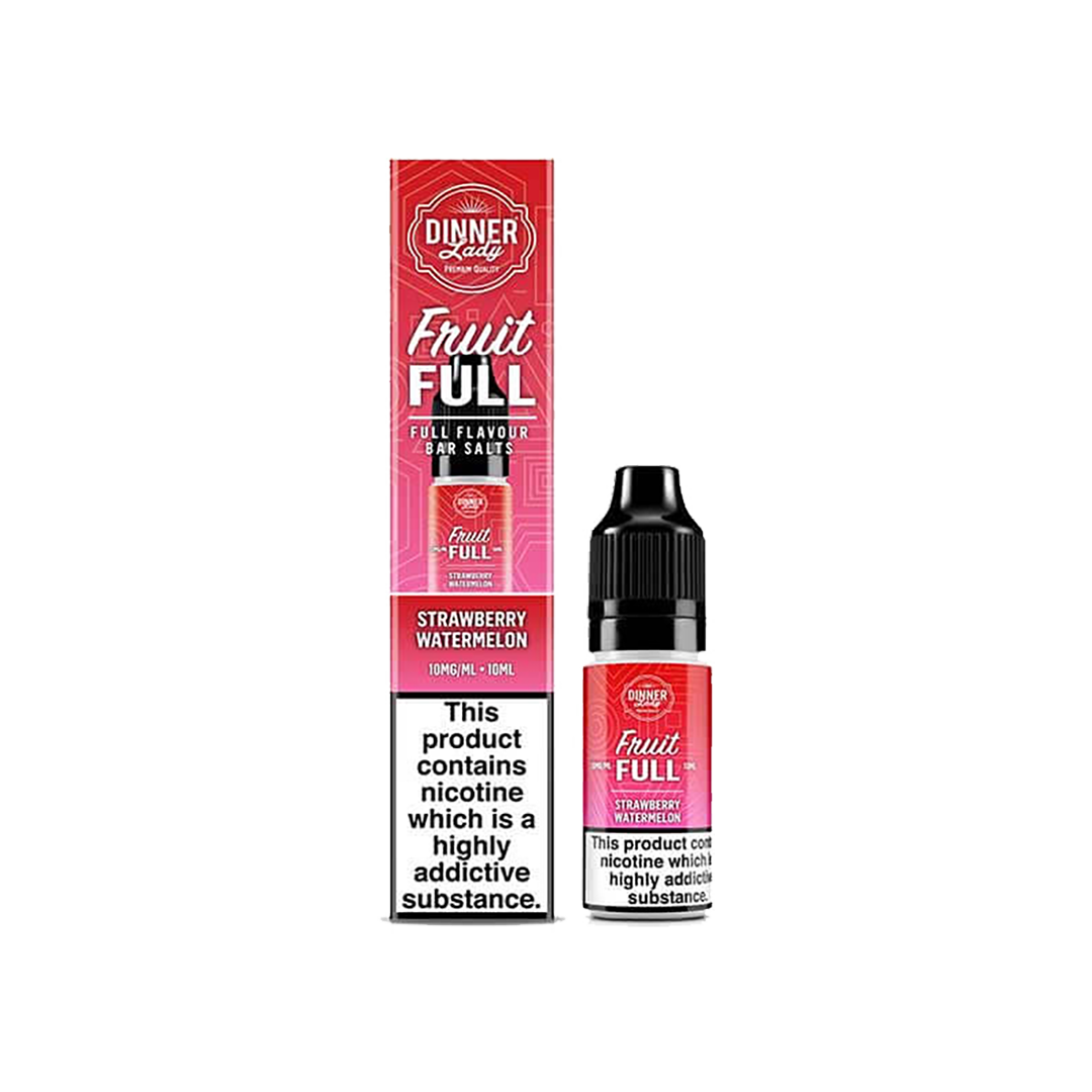 Dinner Lady - Fruit Full Bar - Strawberry Watermelon - 10ml 20mg