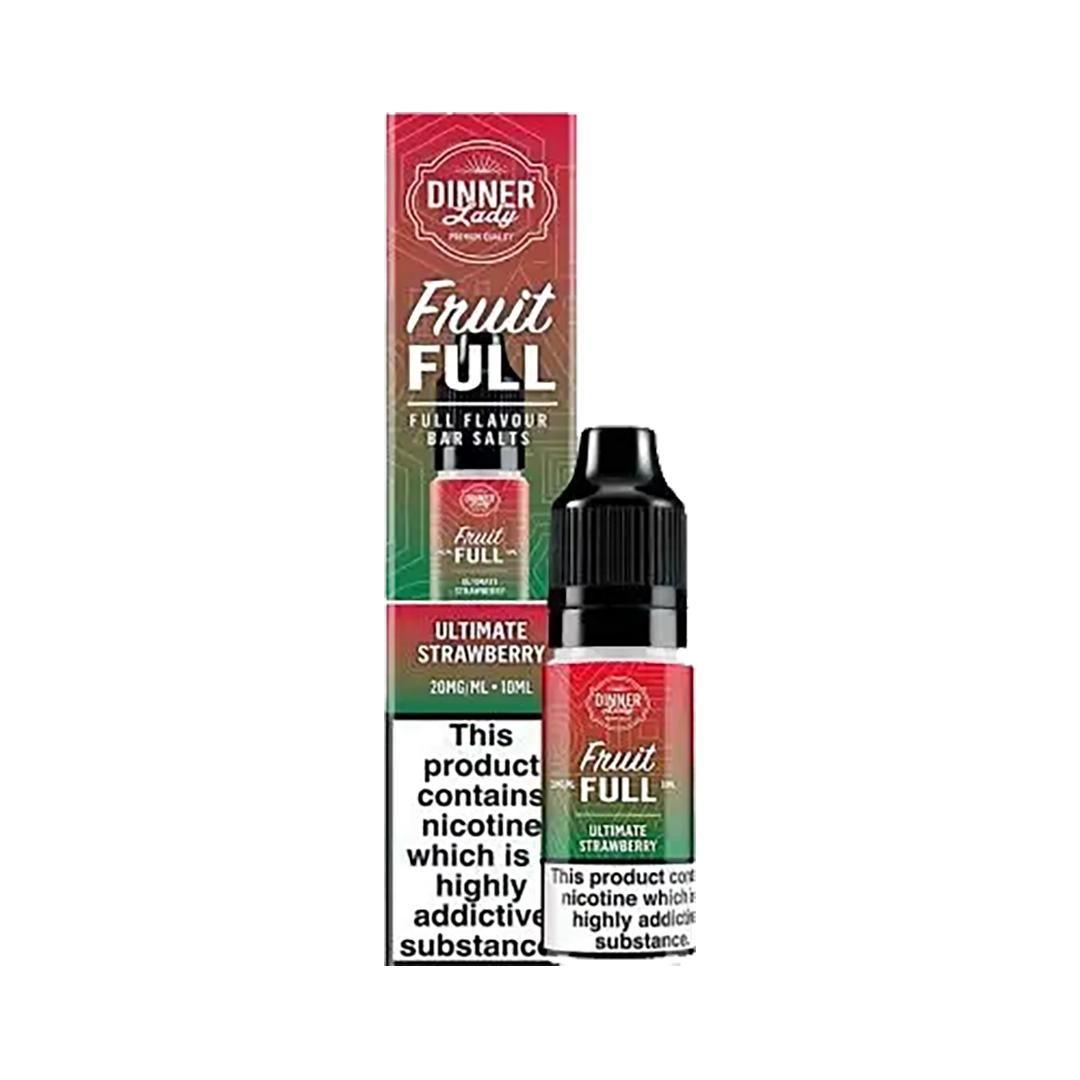 Dinner Lady - Fruit Full Bar - Ultimate Strawberry - 10ml 20mg