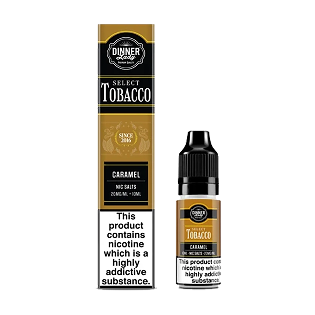 Dinner Lady - Tobacco Bar - Caramel Tobacco- 10ml 20mg