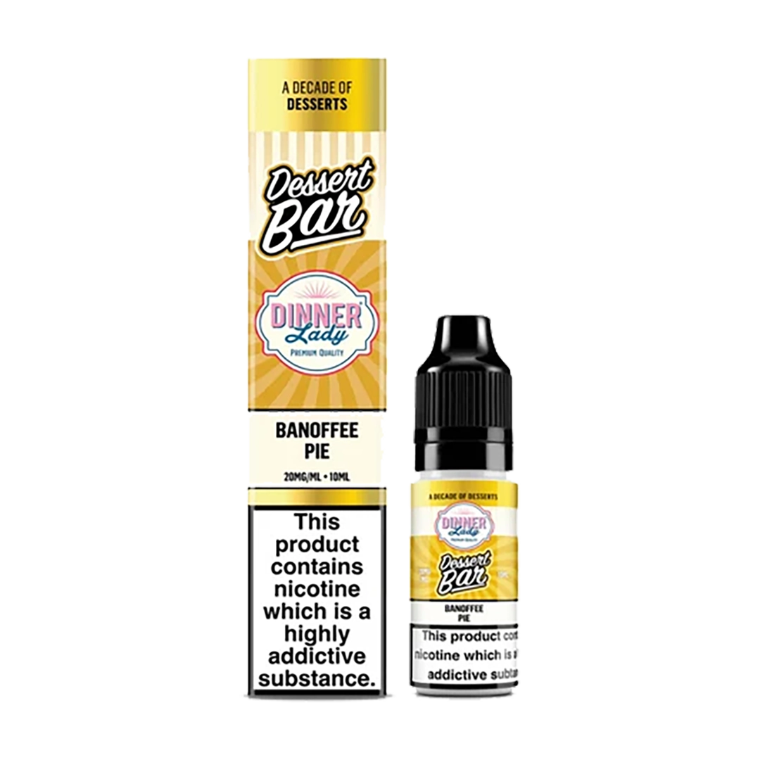 Dinner Lady Dessert Bar - Banoffee Pie - 10ml 20mg