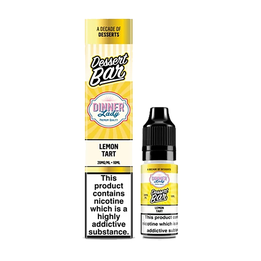 Dinner Lady Dessert Bar - Lemon Tart - 10ml 20mg