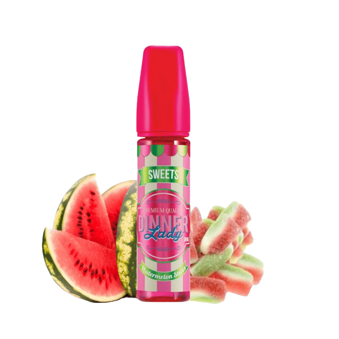 Dinner Lady Watermelon Slices Sweets 60ml  E-liquide premium  xvape.ma Maroc.