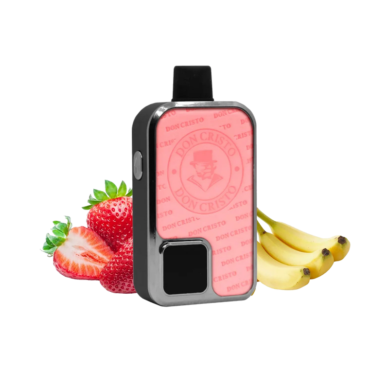 Don Cristo Bars Strawberry Banana 25K Puffs 2%  Jetable  xvape.ma Maroc.