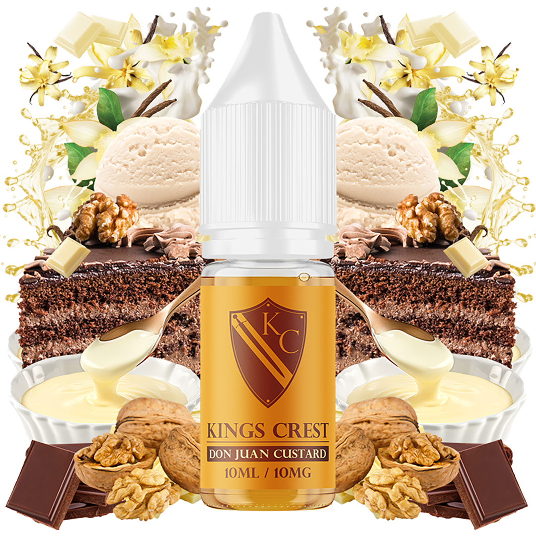 Don Juan Custard Salts 10 ml by Kings Crest