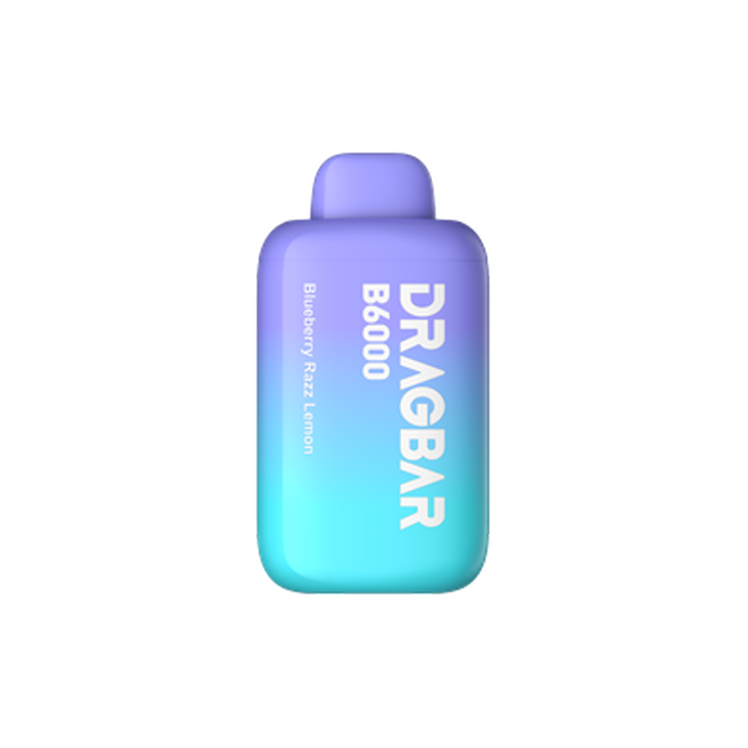 Drag Bar B6000 Puff - Blueberry Razz Lemon - 5%