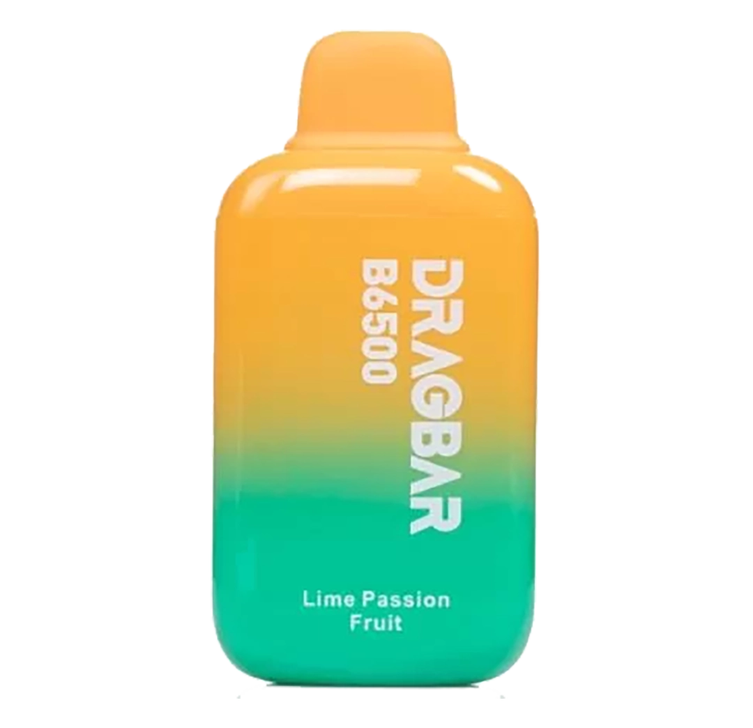 Drag Bar B6500 Puff - Lime Passion Fruit - 5%
