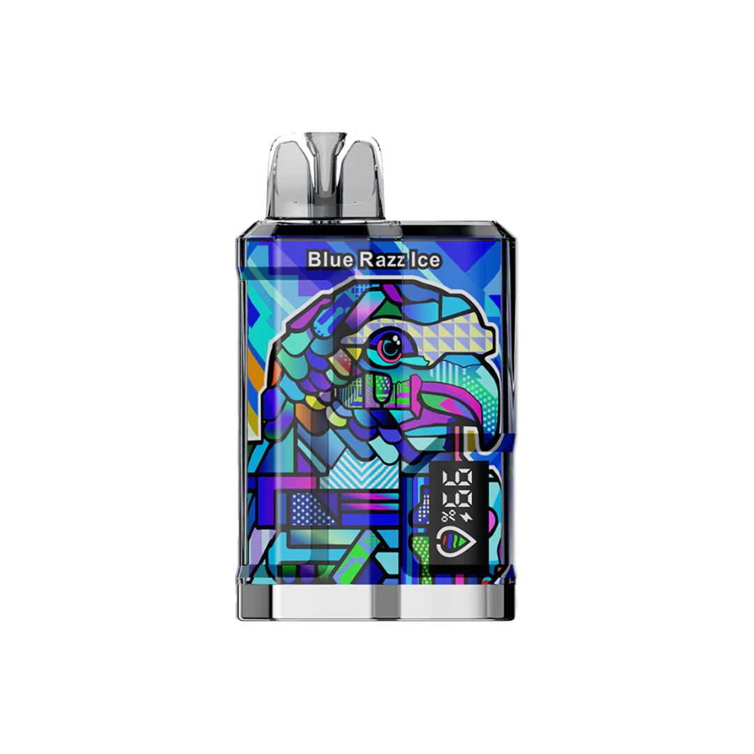 DragBar 12K - Blue Razz ice  Jetable  xvape.ma Maroc.