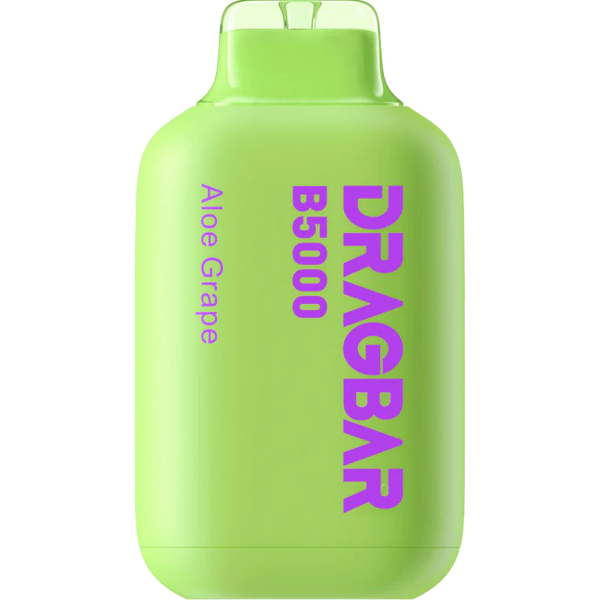 DragBar B5000 - Aloe Grape - 5%  Jetable  xvape.ma Maroc.