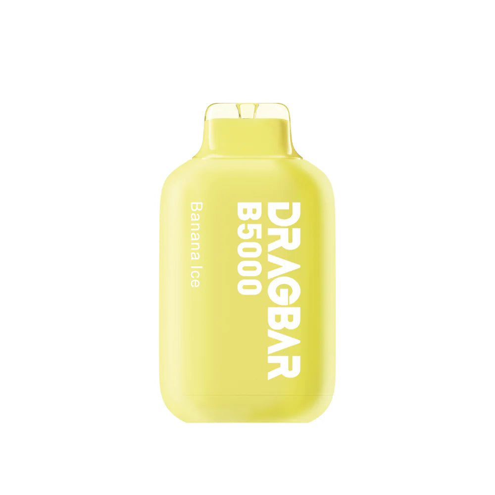 DragBar B5000 - Banana Ice - 5%  Jetable  xvape.ma Maroc.