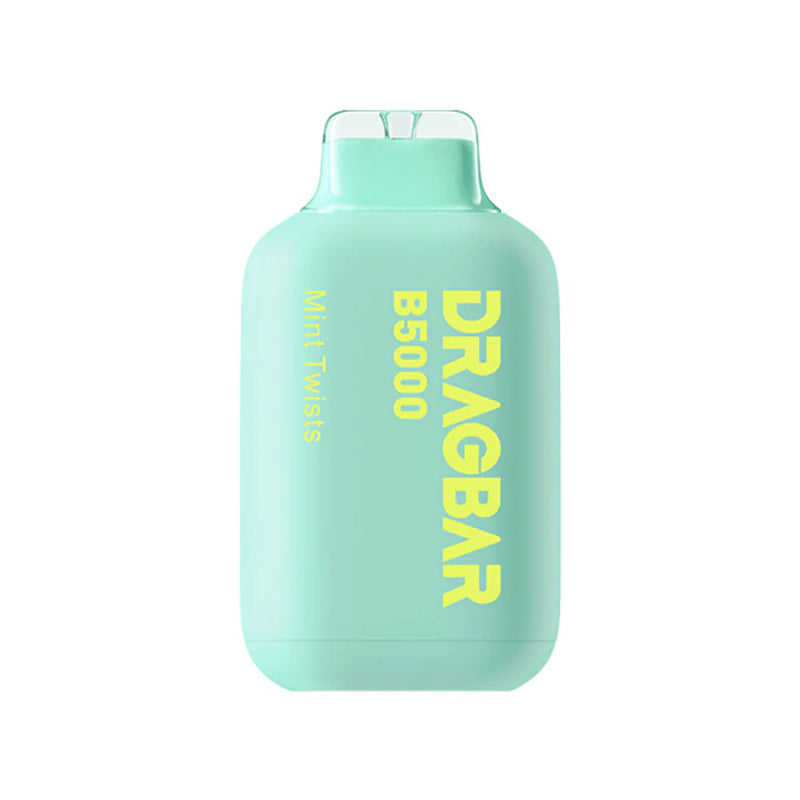DragBar B5000 - Mint Twists - 5%  Jetable  xvape.ma Maroc.
