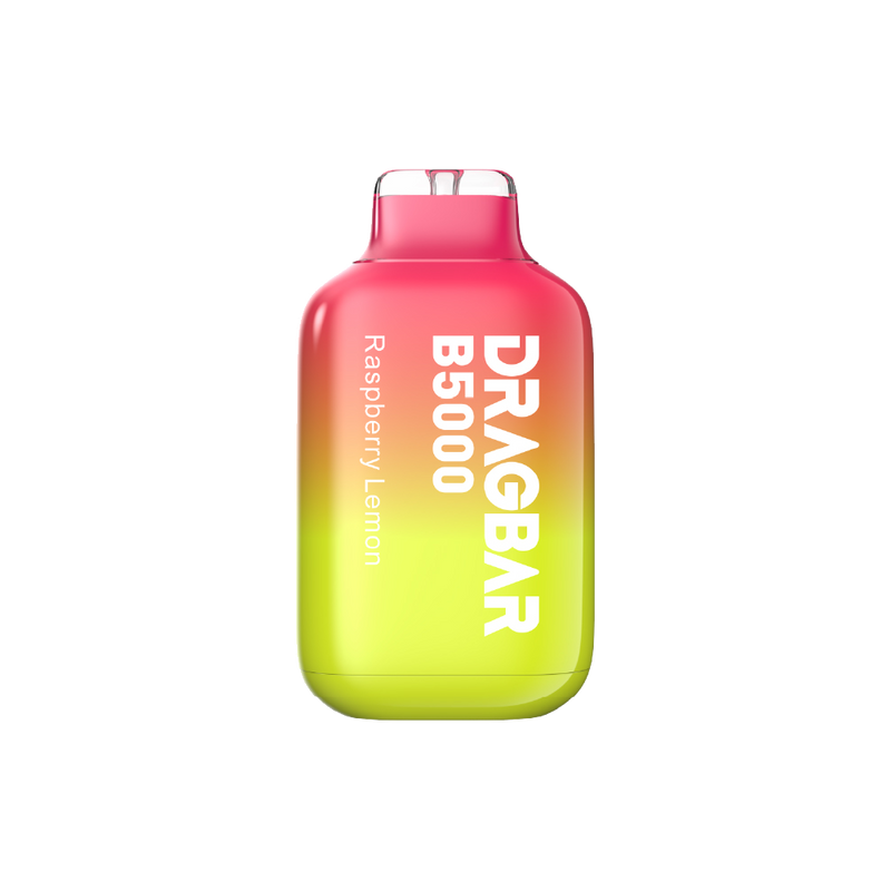 DragBar B5000 - Raspberry Lemon - 5%  Jetable  xvape.ma Maroc.