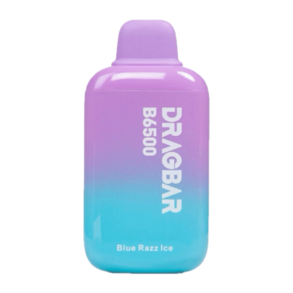Drag Bar B6500 Puff - Blue razz ice - 5%  Jetable  xvape.ma Maroc.